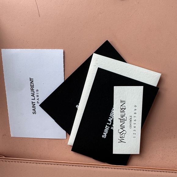 Yves Saint Laurent Pink/Blush Clutch - Picture 4 of 5